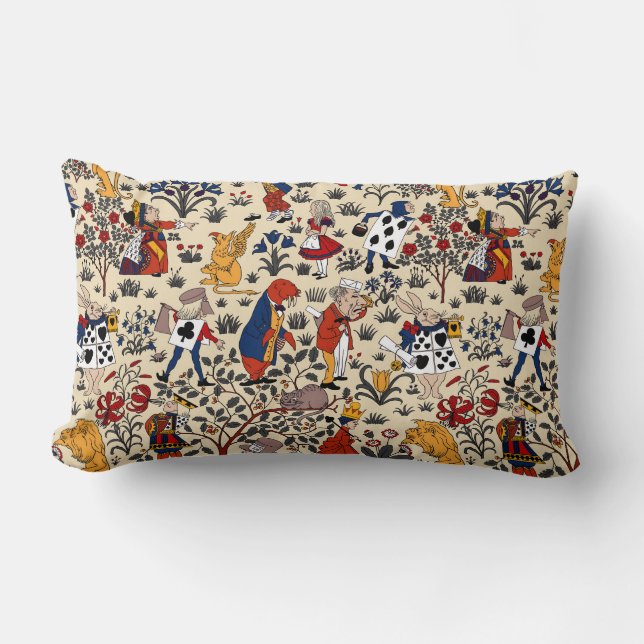 Alicia en la almohada lumbar del país de las marav (Anverso)