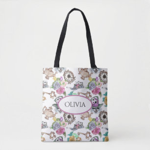 Alicia en la bolsa de nombres personalizados de la