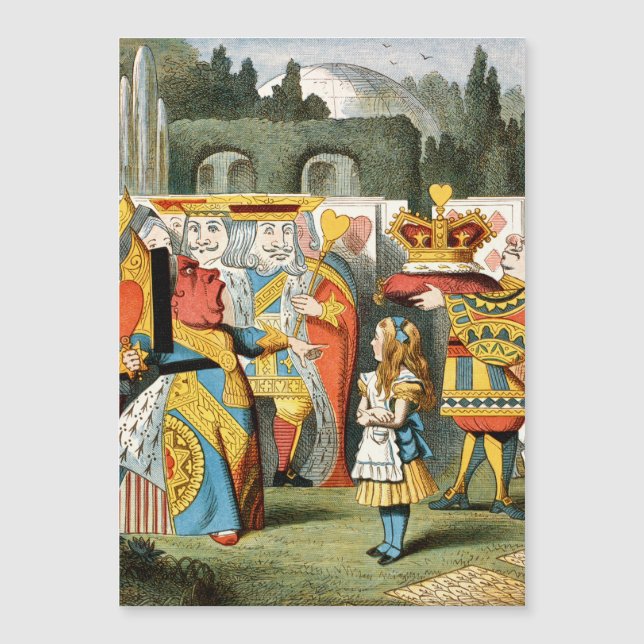 Alicia en la Reina de los Corazones del País de la (Anverso)