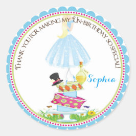 Alicia en los Pegatinas de cumpleaños del país de 