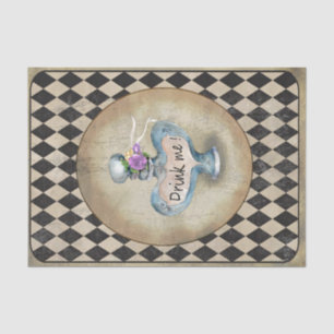 Alicia en papel de tejidos de "Beba conmigo" en el