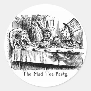 Alicia en Pegatinas de arte de la tierra de las ma