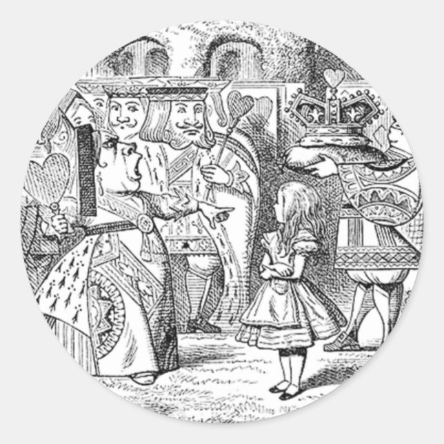 Alicia en Pegatinas de arte de la tierra de las ma (Anverso)