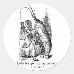 Alicia en Pegatinas de arte de la tierra de las ma