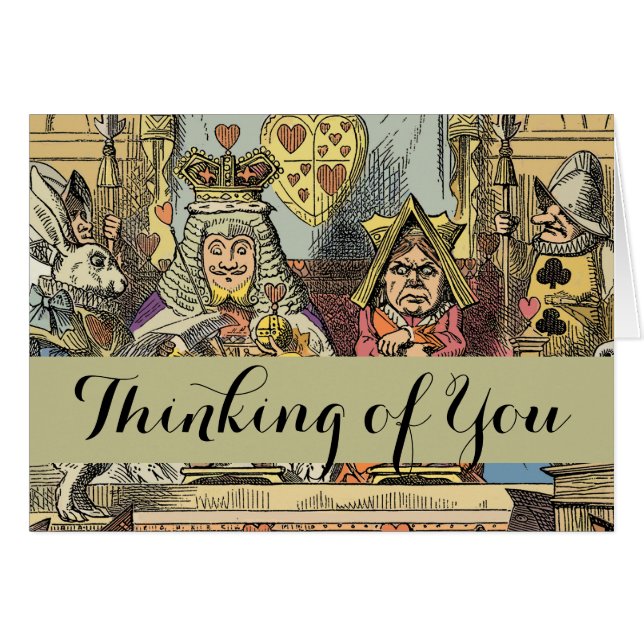 Alicia en personajes del gato de Cheshire en el pa (Anverso (Horizontal))