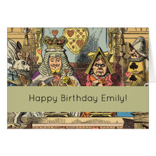 Alicia en personajes del gato de Cheshire en el pa