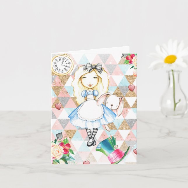Alicia en tarjetas de felicitación de Maravilla (Planta pequeña)