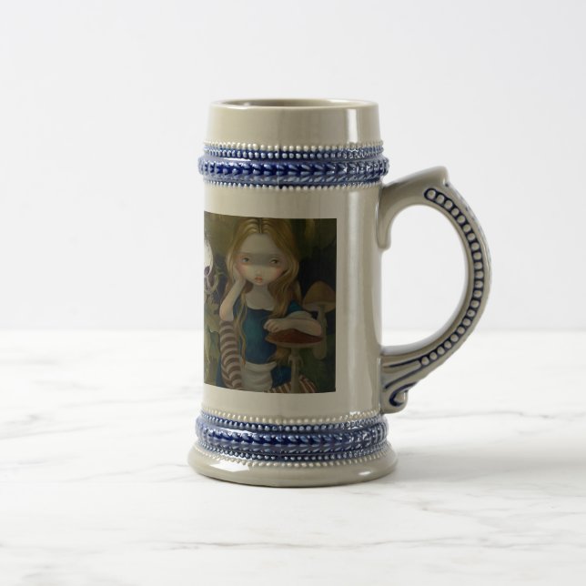 "Alicia en taza de un paisaje de Bosch" (Derecha)