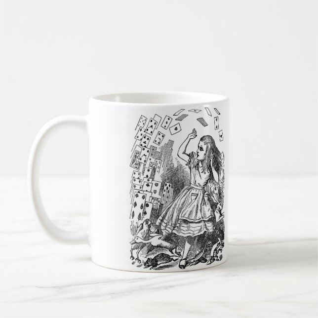 Alicia en taza del país de las maravillas (Izquierda)