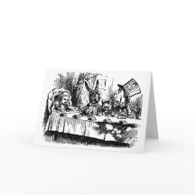 Alicia, ilustracion de tarjetas de felicitación en