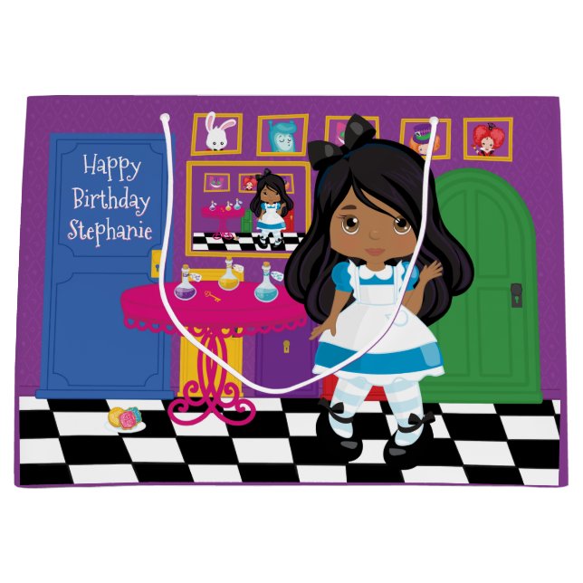 Alicia multicultural - Bésame una bolsa de regalo  (Anverso)