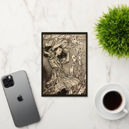 Alicia vintage de Rackham en el país de las maravi