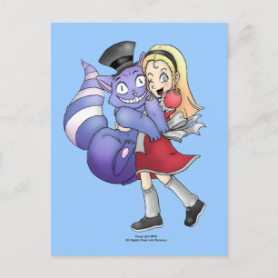 Alicia y las postales del gato de Cheshire