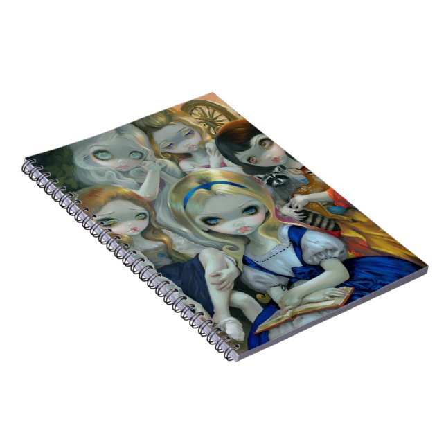 "Alicia y las princesas" cuaderno de Bouguereau (Lado Derecho)