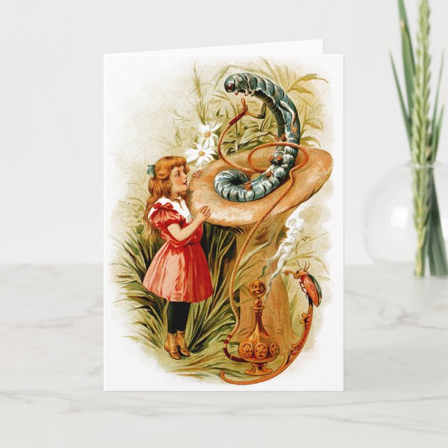 Alicia y las tarjetas de felicitación de la oruga (Anverso)