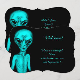 Alien , Añadir tu invitación de texto