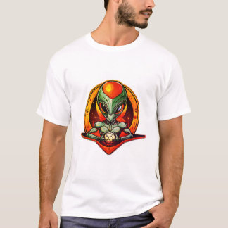 Alien Athletic: camiseta con logo deportivo