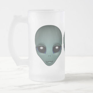 Alien Beer Mug Extraterrestre Copa Alien Glass