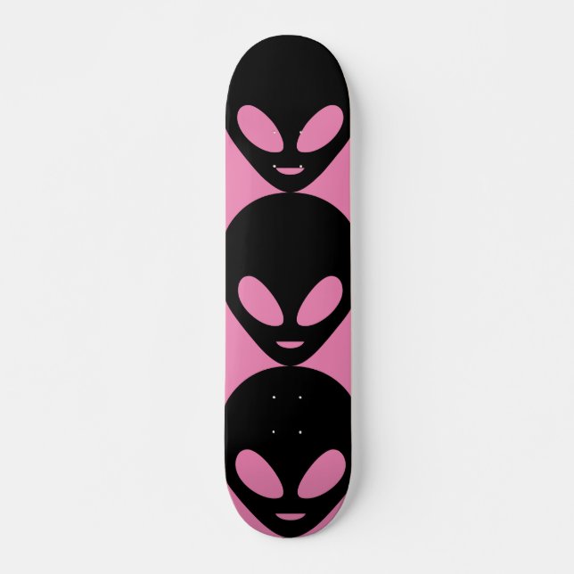 ALIEN CHICAS GUAY PINK SKATEBOARDS (Anverso )
