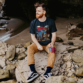 Alien con piedras de Rosetta - Camiseta para herra