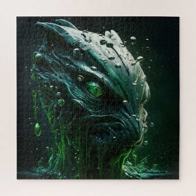 Alien de rompecabezas (Vertical)