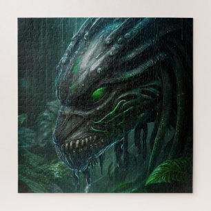Alien de rompecabezas