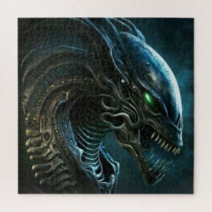 Alien de rompecabezas