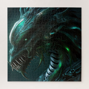 Alien de rompecabezas