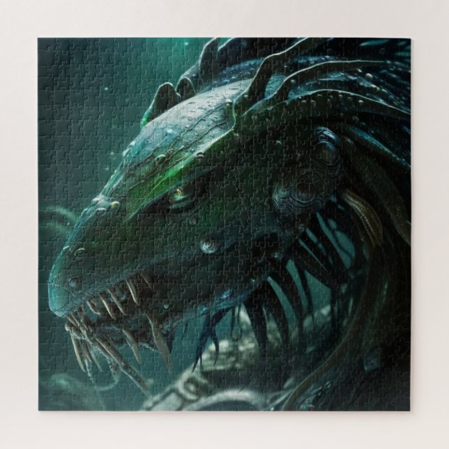 Alien de rompecabezas (Vertical)