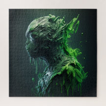 Alien de rompecabezas