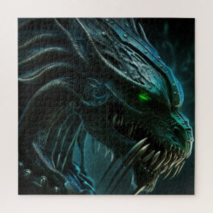 Alien de rompecabezas