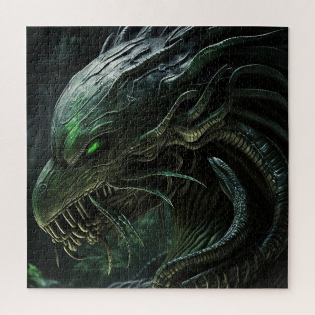 Alien de rompecabezas (Vertical)