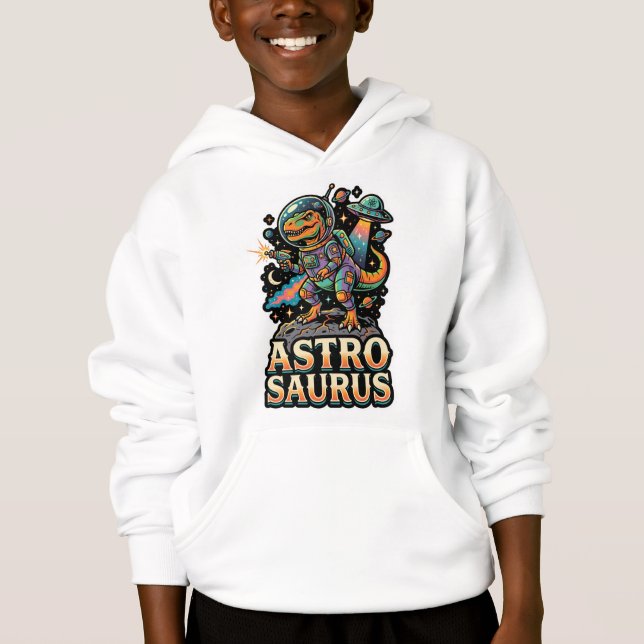 Alien Dinosaur Astro Saurus: Retro Astronaut Espac (Anverso)