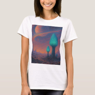 Alien Dreamscape Glow - Camisa de exploración cósm