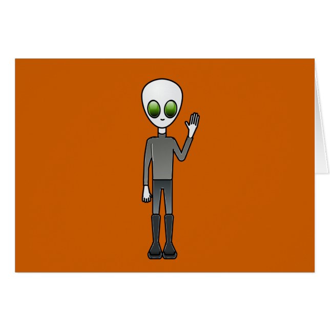 Alien Dude (Anverso (Horizontal))
