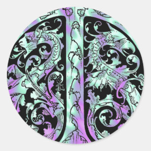 Alien Green, Pegatina Dragon