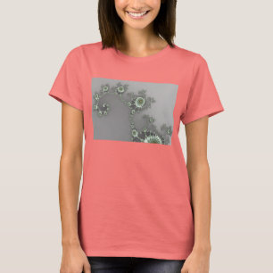 Alien gris - Camiseta fractal