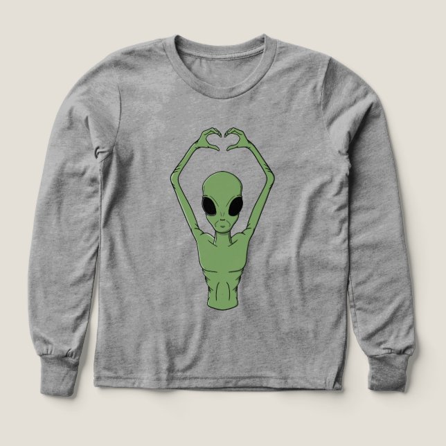 Alien Heart Pose (Diseño frontal)