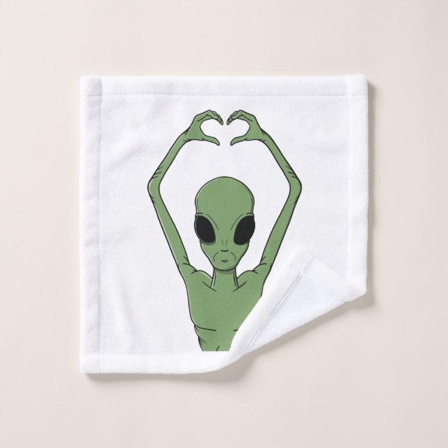Alien Heart Pose (Toallita)