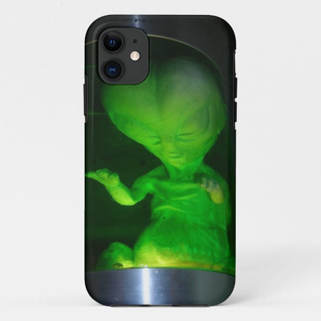 Alien In a Jar iPhone 5 funda (Reverso)