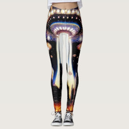 Alien Invasion 1 Leggings