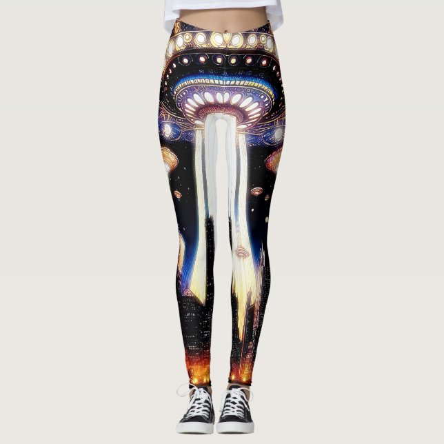 Alien Invasion 1 Leggings (Anverso)