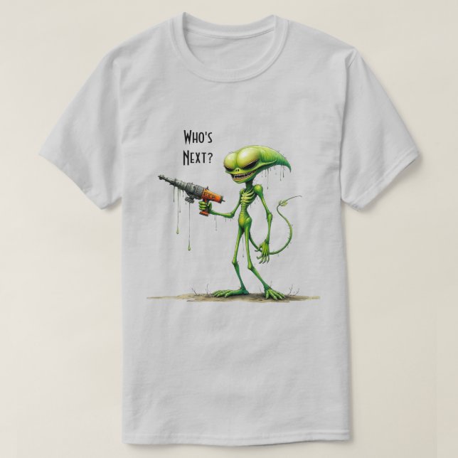 Alien: Nova quiere jugar camiseta (Diseño del anverso)
