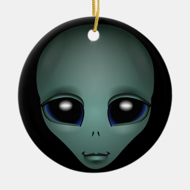 Alien Ornament Cute Alien Decoraciones Regalos (Frente)