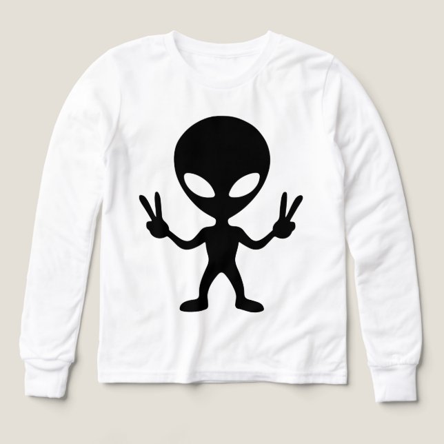 alien peace (Diseño frontal)