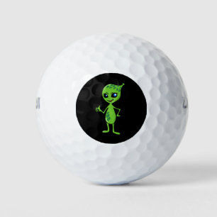 ALIEN "PEQUEÑO HOMBRE VERDE" BOLA DE GOLF