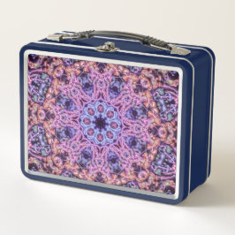 Alien Purple Psychedelic Kaleidoscopic Mandala
