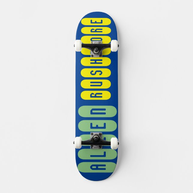 ALIEN RUSHMORE Patineta (Anverso)