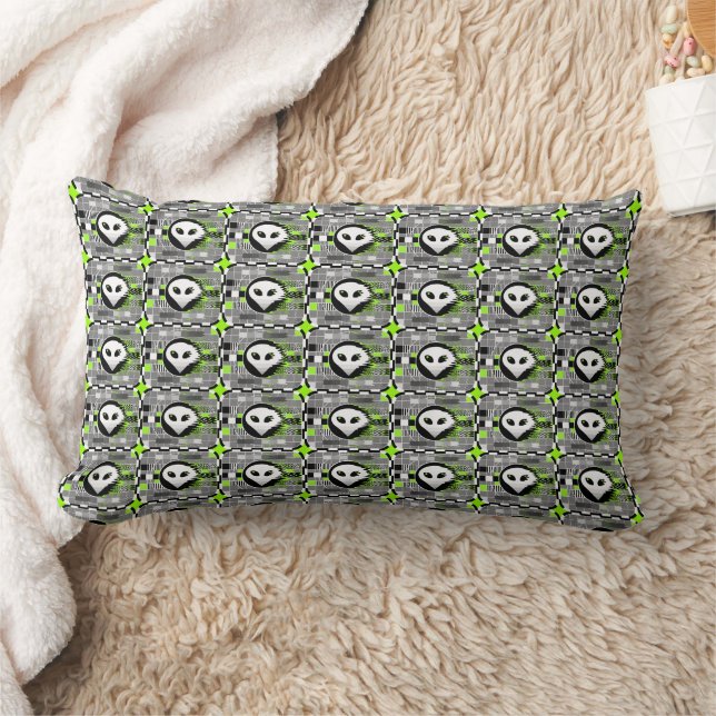 Alien TV multilanzamiento almohada lumbar (Manta)