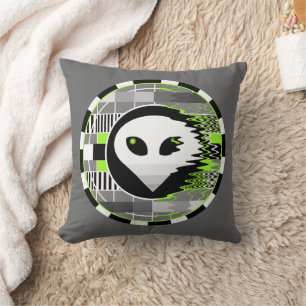 Alien TV Ronda 2 tamaño lanzar almohada cuadrado g